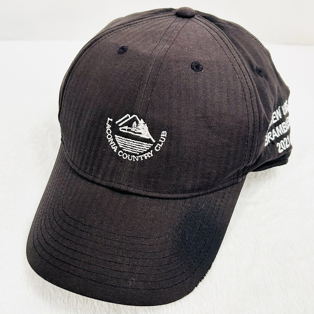 Nike Laconia Country Club Legacy91 Dri-Fit Hat Cap Adjustable Strapback Black